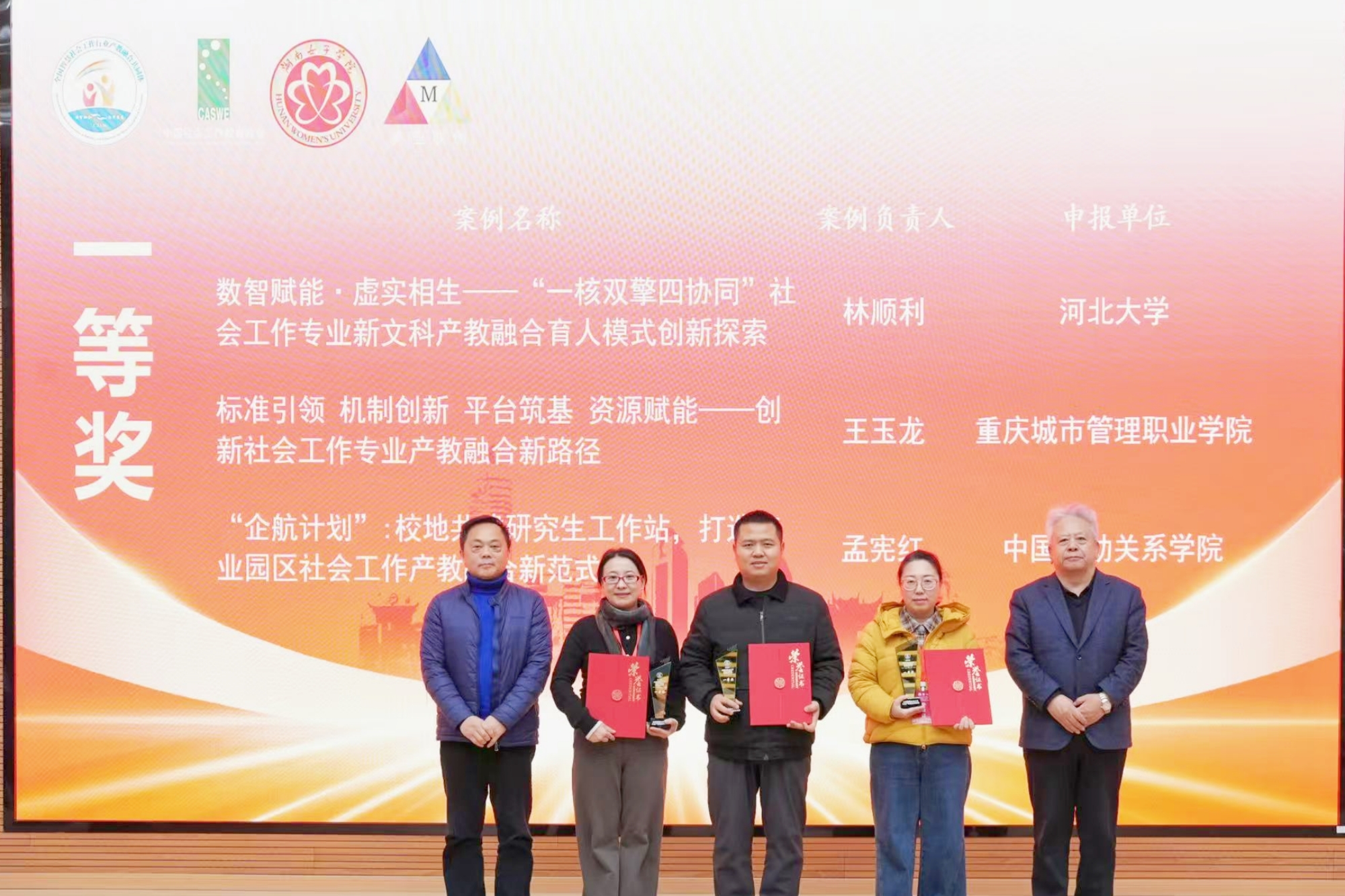 万象城官网社会工作学院教师在2025全国智慧社会工作行业产教融合典型案例大赛中斩获佳绩